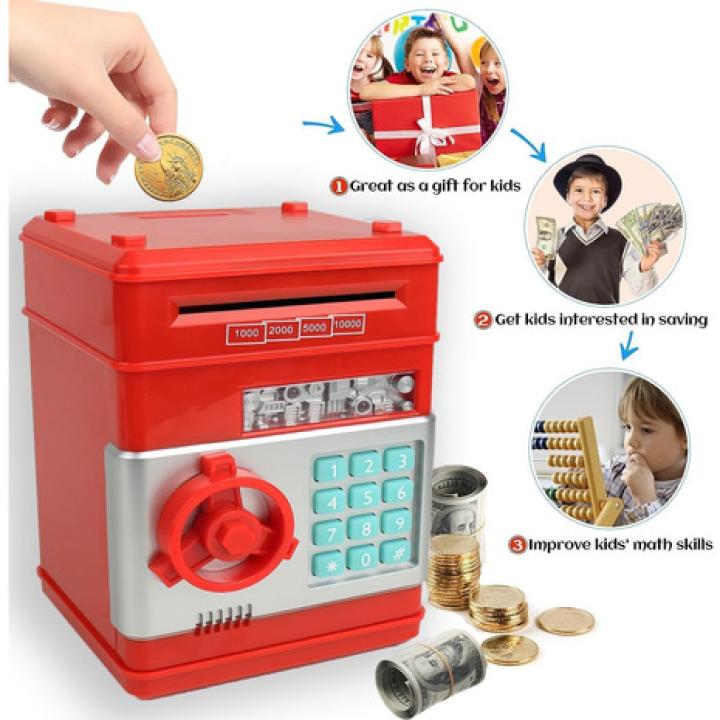 Alcancia Electrica Infantil Caja Fuerte