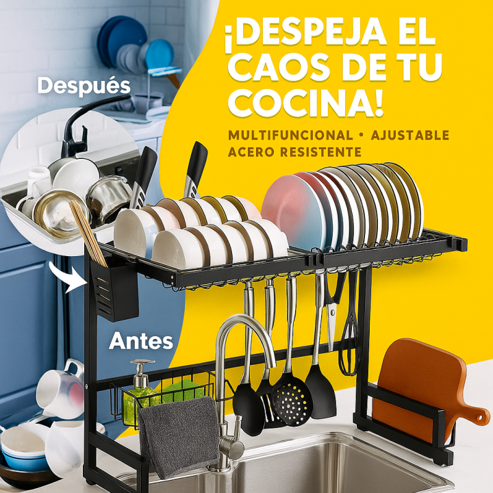 Escurridor De Platos Multifuncional