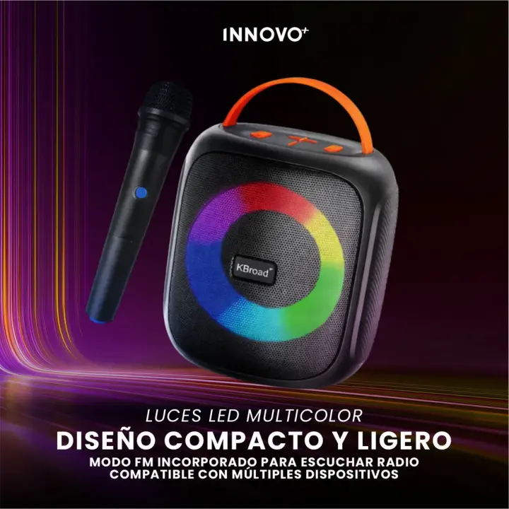 Parlante Bluetooth Karaoke Kts2387