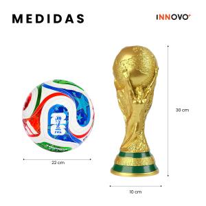 Balon De Futbol Mundial 2026 Con Copa