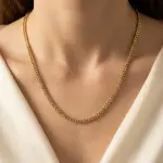 Cadena Franco Oro Laminado